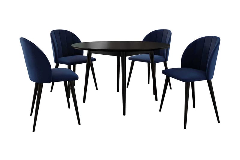 Spisebordssæt, Blå