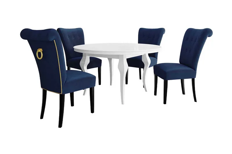 Spisebordssæt, Blå