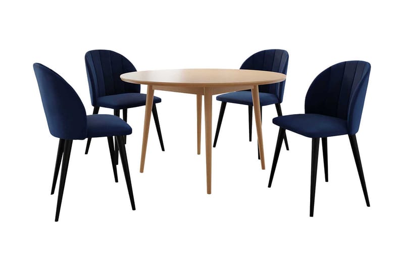 Spisebordssæt, Blå