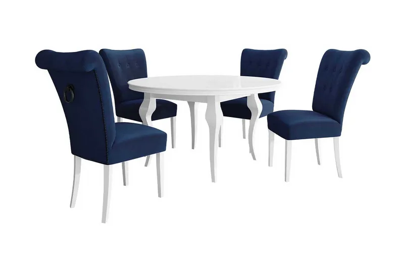 Spisebordssæt, Blå