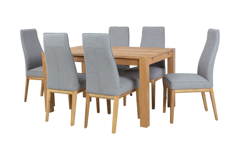 Spisebordssæt Chicago New med 6 stole - Spisebordssæt