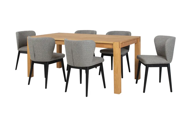 Spisebordssæt Chicago New med 6 stole, undefined