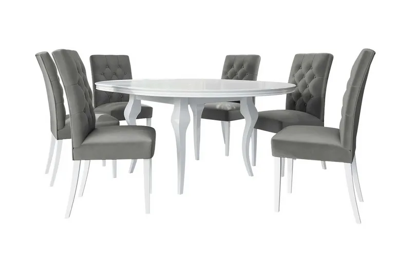 Spisebordssæt, Grå