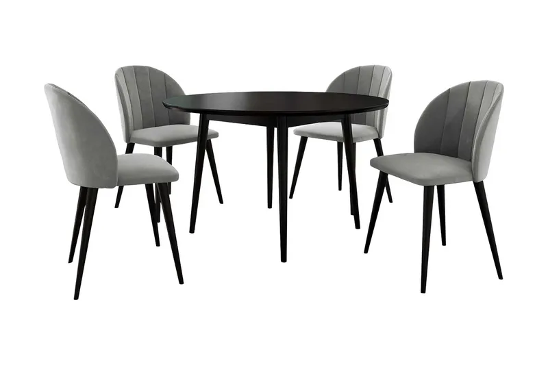 Spisebordssæt, Grå