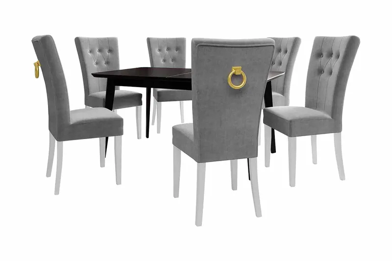 Spisebordssæt, Grå