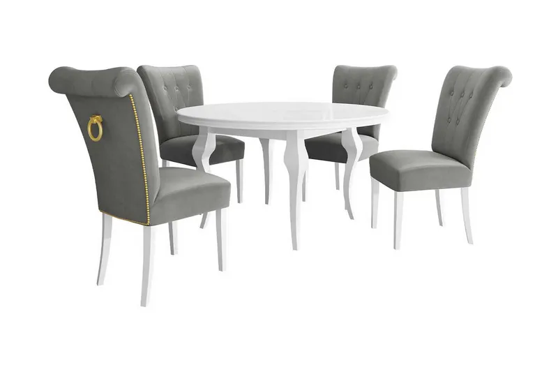 Spisebordssæt, Grå