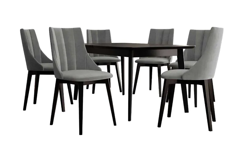 Spisebordssæt, Grå