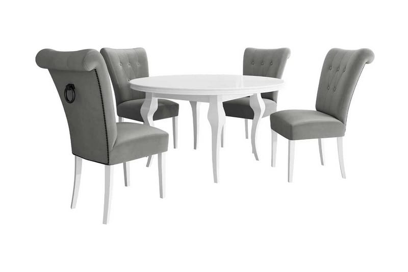 Spisebordssæt, Grå