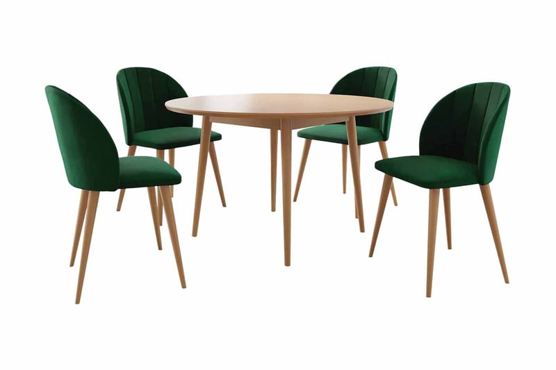 Spisebordssæt, Grøn