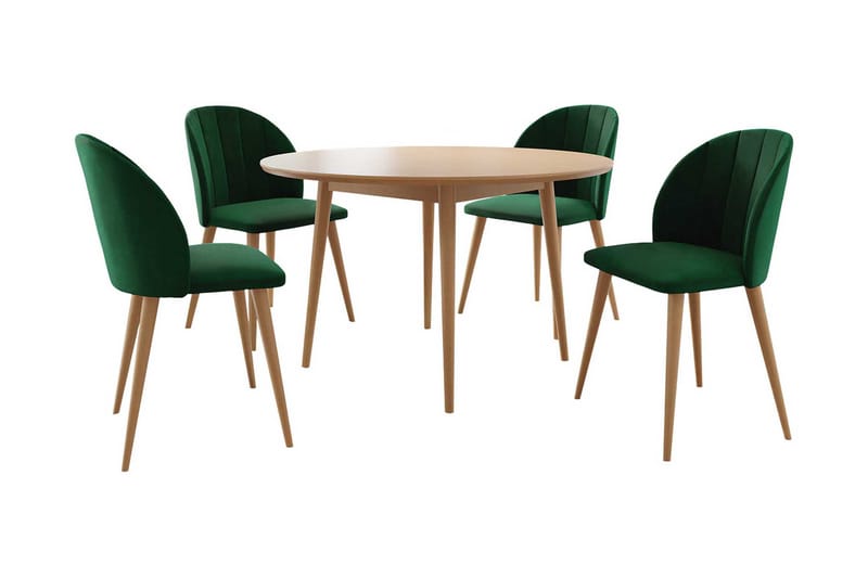 Spisebordssæt, Grøn