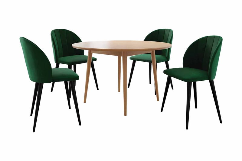 Spisebordssæt, Grøn