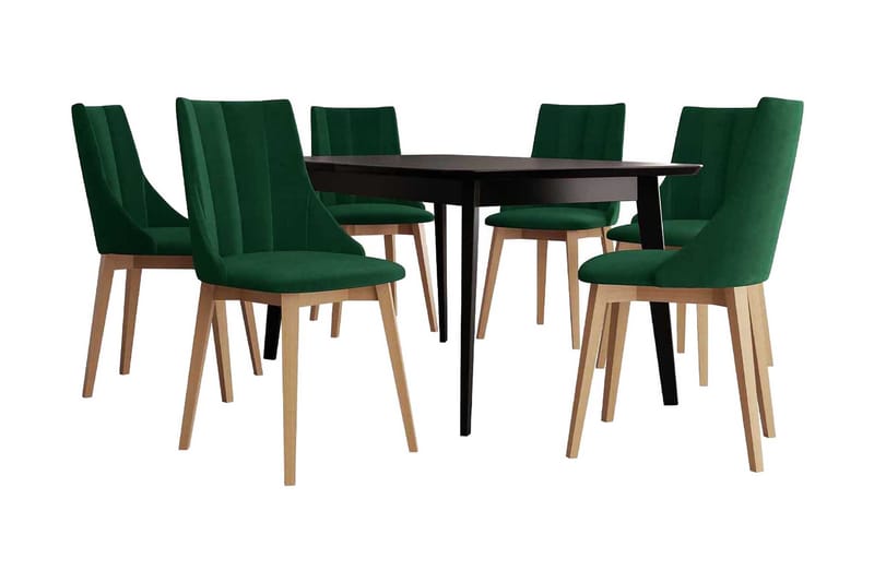 Spisebordssæt, Grøn