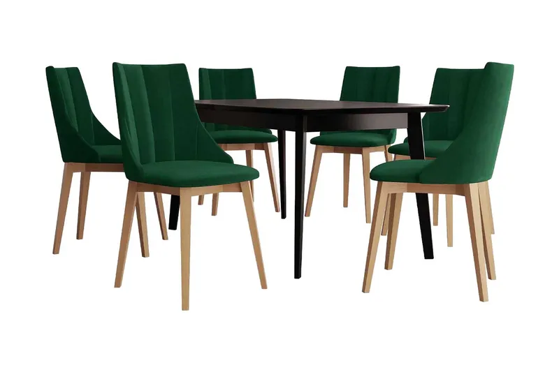 Spisebordssæt, Grøn