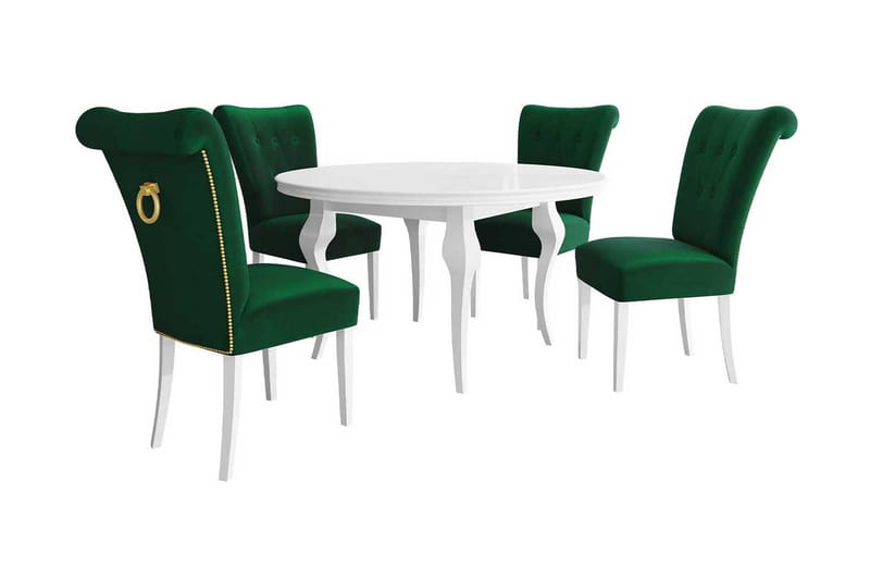 Spisebordssæt, Grøn