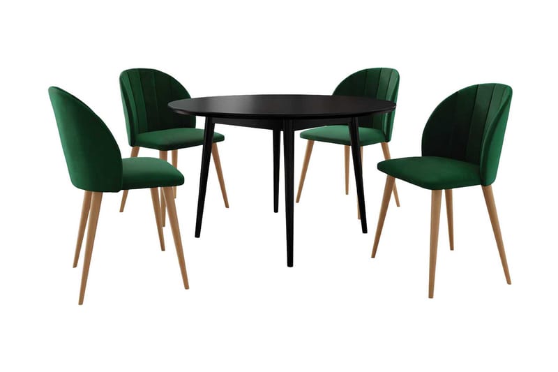 Spisebordssæt, Grøn