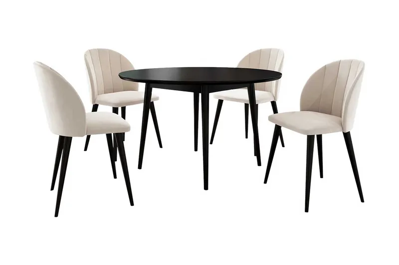 Spisebordssæt, Lyserød