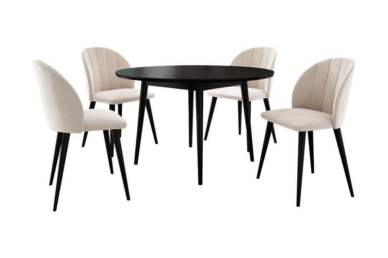 Spisebordssæt, Lyserød