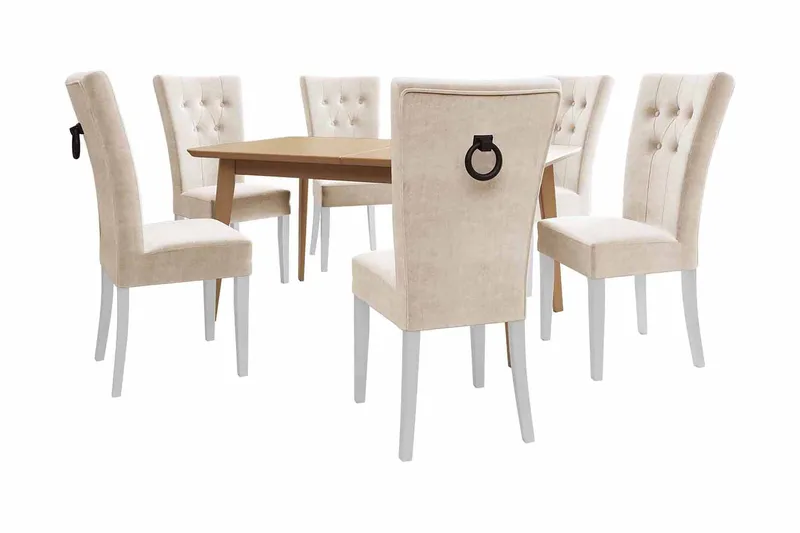 Spisebordssæt, Lyserød