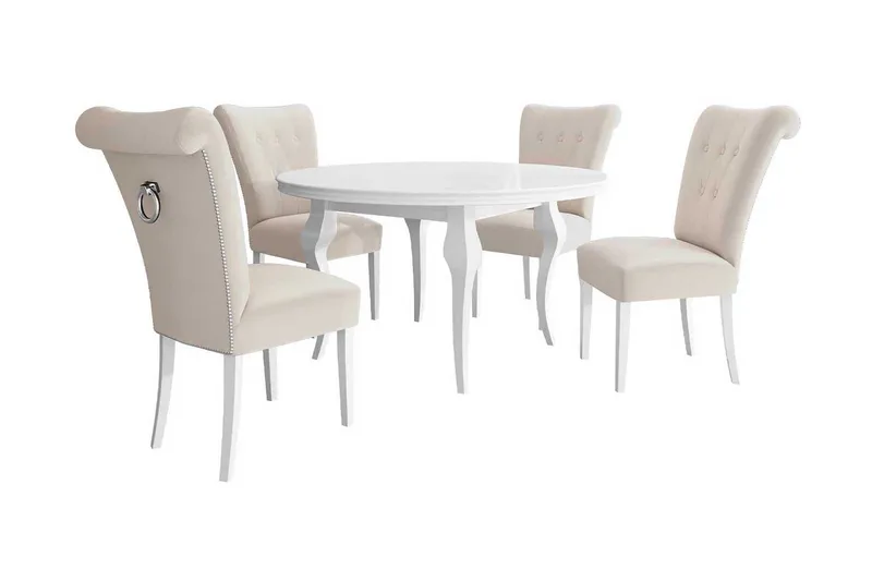 Spisebordssæt, Lyserød