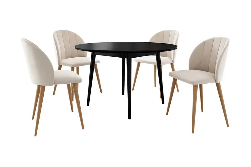 Spisebordssæt, Lyserød