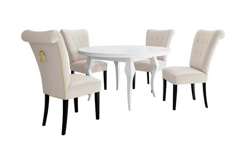 Spisebordssæt, Lyserød