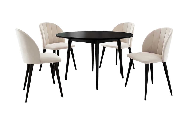 Spisebordssæt, Lyserød