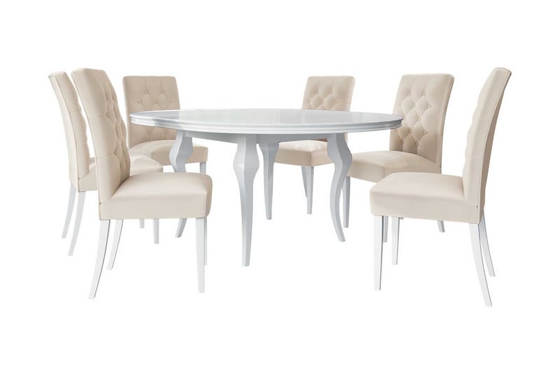 Spisebordssæt, Lyserød