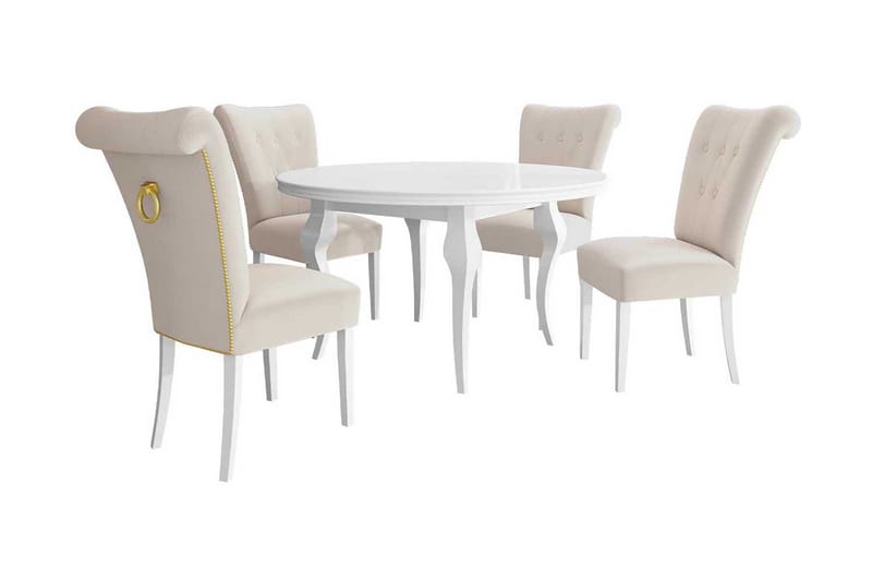 Spisebordssæt, Lyserød