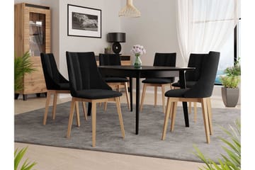 Spisebordssæt - Sort - Møbler - Borde - Spisebordssæt