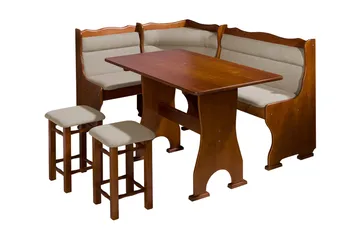 Thars Spisebordssæt - Brun/Beige - Møbler - Borde - Spisebordssæt