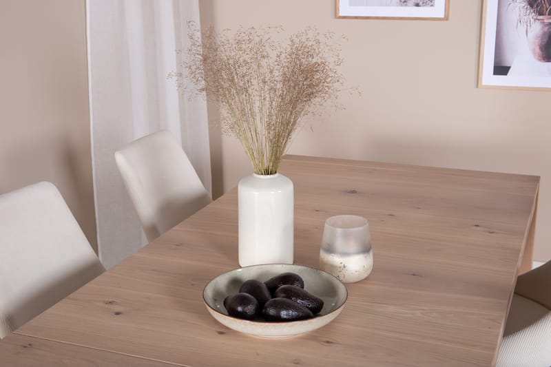 Torresolana Spisebordssæt 170 cm + 6 st Ludde Spisebordsstol - Møbler - Borde - Spisebordssæt