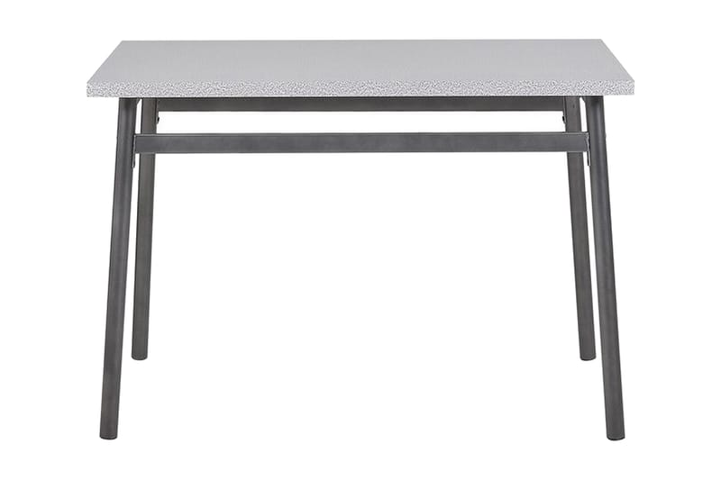 Velden Spisebordssæt 110 cm Inkl 4 Stole - Grå/Sort - Møbler - Borde - Spisebordssæt
