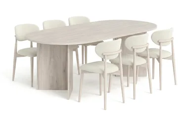 180 cm - Mørk brun