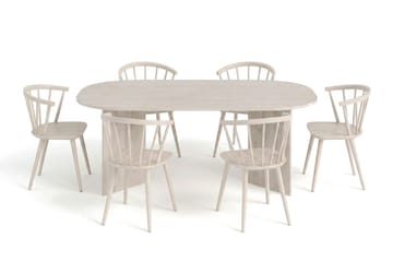 220 cm - Mørk brun