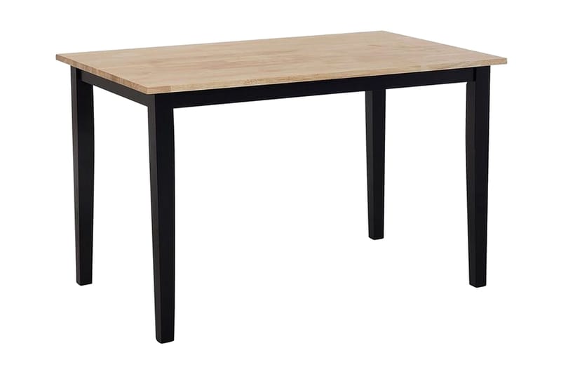 Weybourne Spisebordssæt med 4 stole - Sort - Møbler - Borde - Spisebordssæt