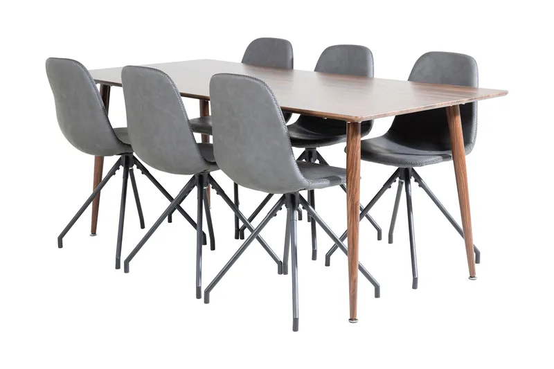 Ypas Spisebord 180 cm Med 6 Ypas Spisebordsstol, undefined