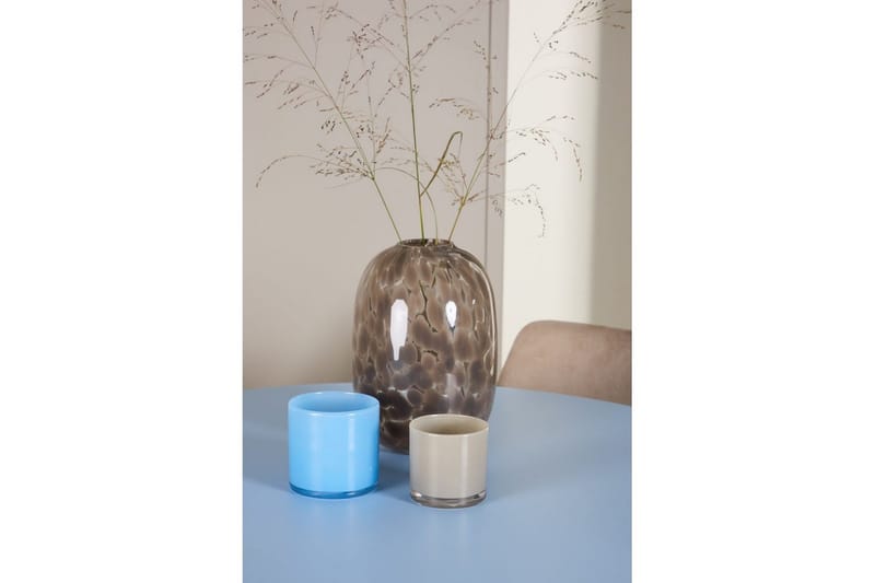 Spisegruppe Bootcut Rundt 110 cm Babyblå med 4 stk. Night Stole - Møbler - Borde - Spisebordssæt