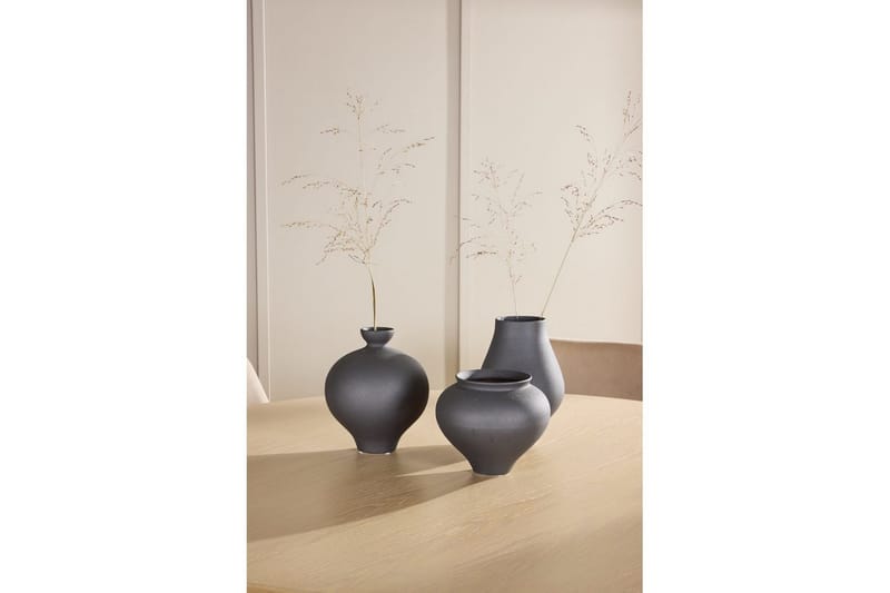 Spisegruppe Copenhagen Rundt 140 cm med 6 Night Stole Hvid / Sort - Hvid / Sort - Møbler - Borde - Spisebordssæt