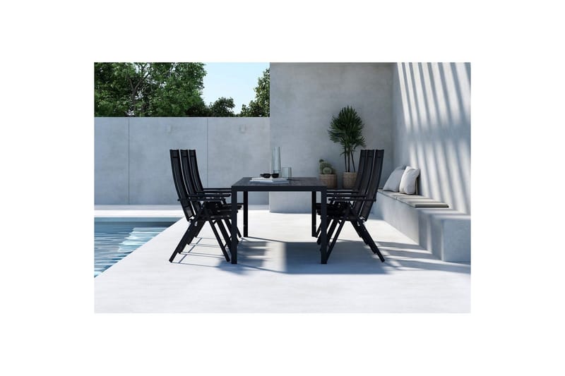 Spisegruppe Mirko, Levanzo - 205x90x75 - Møbler - Borde - Spisebordssæt