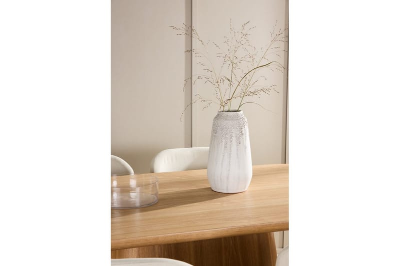 Spisegruppe Stjärnö 200x90 cm natur med 6 Lilja stole - Møbler - Borde - Spisebordssæt