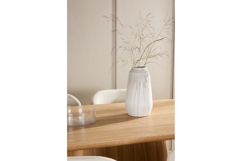 Spisegruppe Stjärnö 200x90 cm Natur med 6 stk. Lilja Stole - Møbler - Borde - Spisebordssæt
