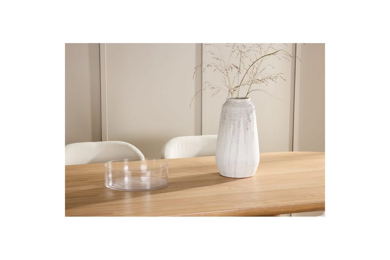 Spisegruppe Stjärnö 200x90 cm Natur med 6 stk. Lilja Stole - Møbler - Borde - Spisebordssæt