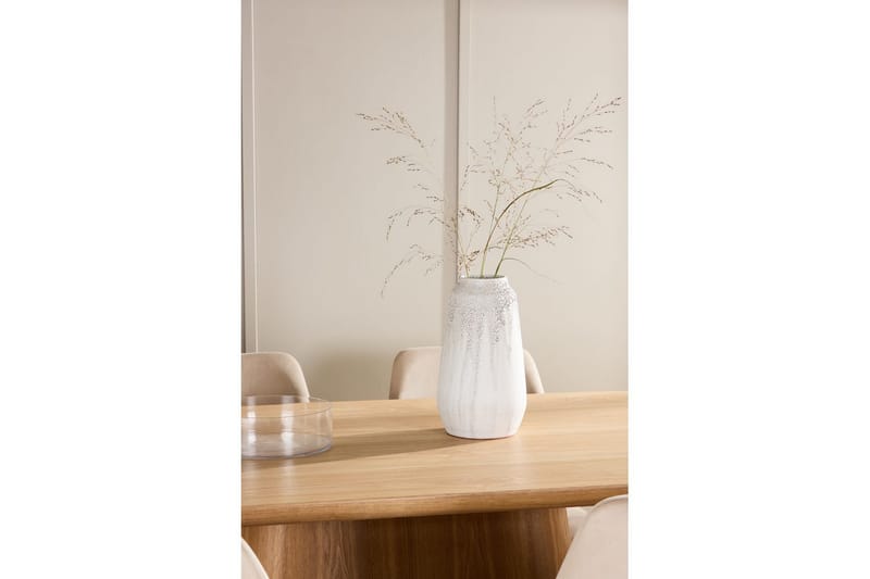 Spisegruppe Stjärnö 200x90 cm Natur med 6 stk. Night Stole - Møbler - Borde - Spisebordssæt