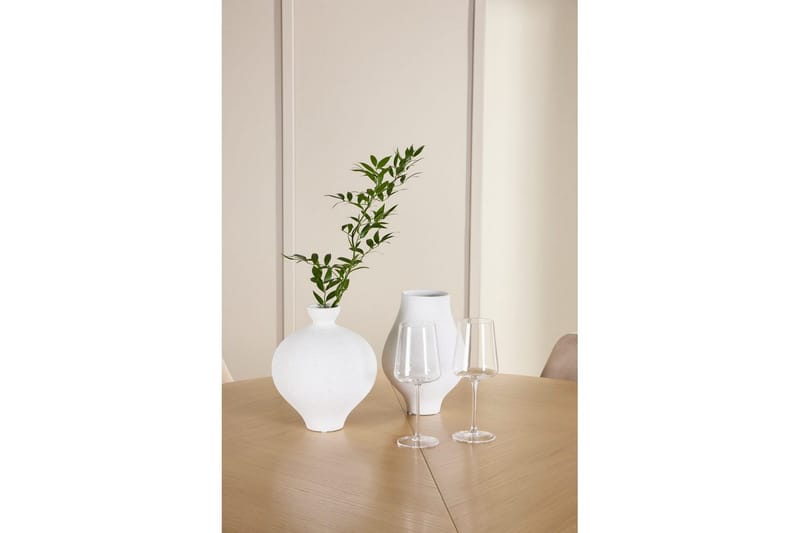 Spisegruppe Strada Rundt 120/170 cm med Night Stole 4 stk - 4 stk - Møbler - Borde - Spisebordssæt