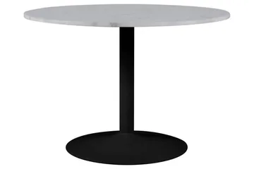 Stabby Spisebord 110x110 cm Rund - Hvid - Møbler - Borde - Spisebord og køkkenbord
