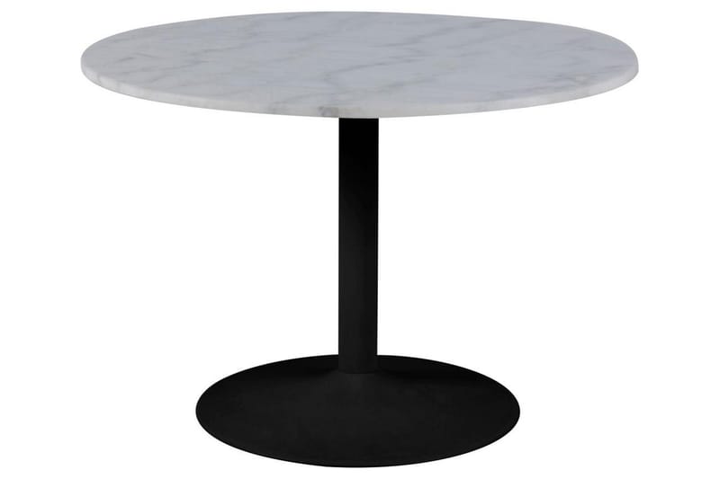 Stabby Spisebord 110x110 cm Rund - Hvid - Møbler - Borde - Spisebord og køkkenbord