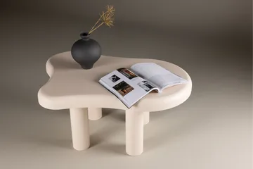 Strömstad Rektangulært Sofabord 71 cm i Malet Træ - Hvid - Møbler - Borde - Sofabord