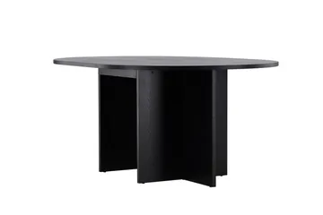 Strada Rektangulært Spisebord 120 cm med Træ- og Valnøddeudseende - Sort - Møbler - Borde - Spisebord og køkkenbord
