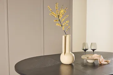Strada Rektangulært Spisebord 120 cm med Træ- og Valnøddeudseende - Sort - Møbler - Borde - Spisebord og køkkenbord