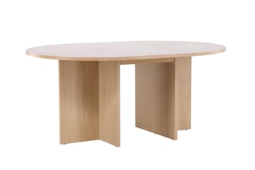 Strada Spisebord 120 cm Rektangulært - Hvidvasket - Møbler - Borde - Spisebord og køkkenbord